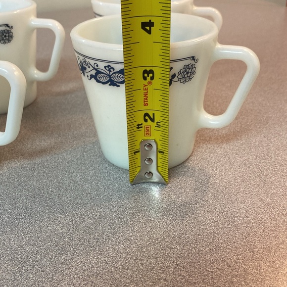 Pyrex - 4 vintage mugs old town. 300ml - Picture 3 of 4